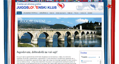Desktop Screenshot of jugosloveni.info